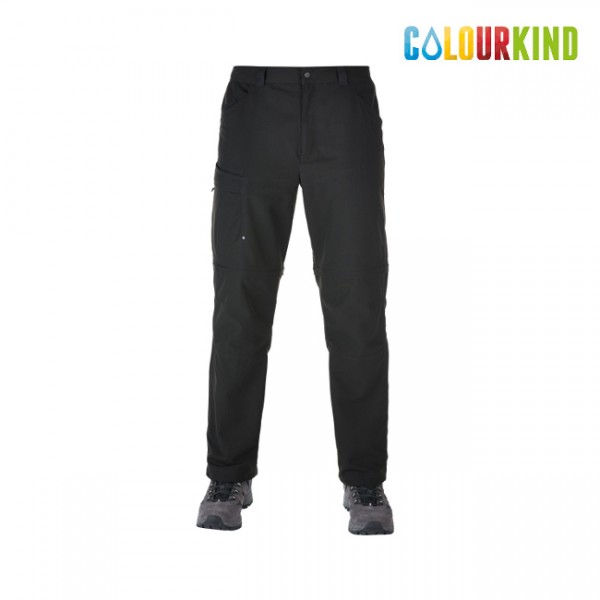 Explorer Eco Zip Off Pant Black